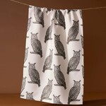 Tea Towels Nocturne Owls Tea Towel
