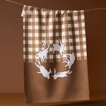 Tea Towels Fall Bunnies Tea Towel