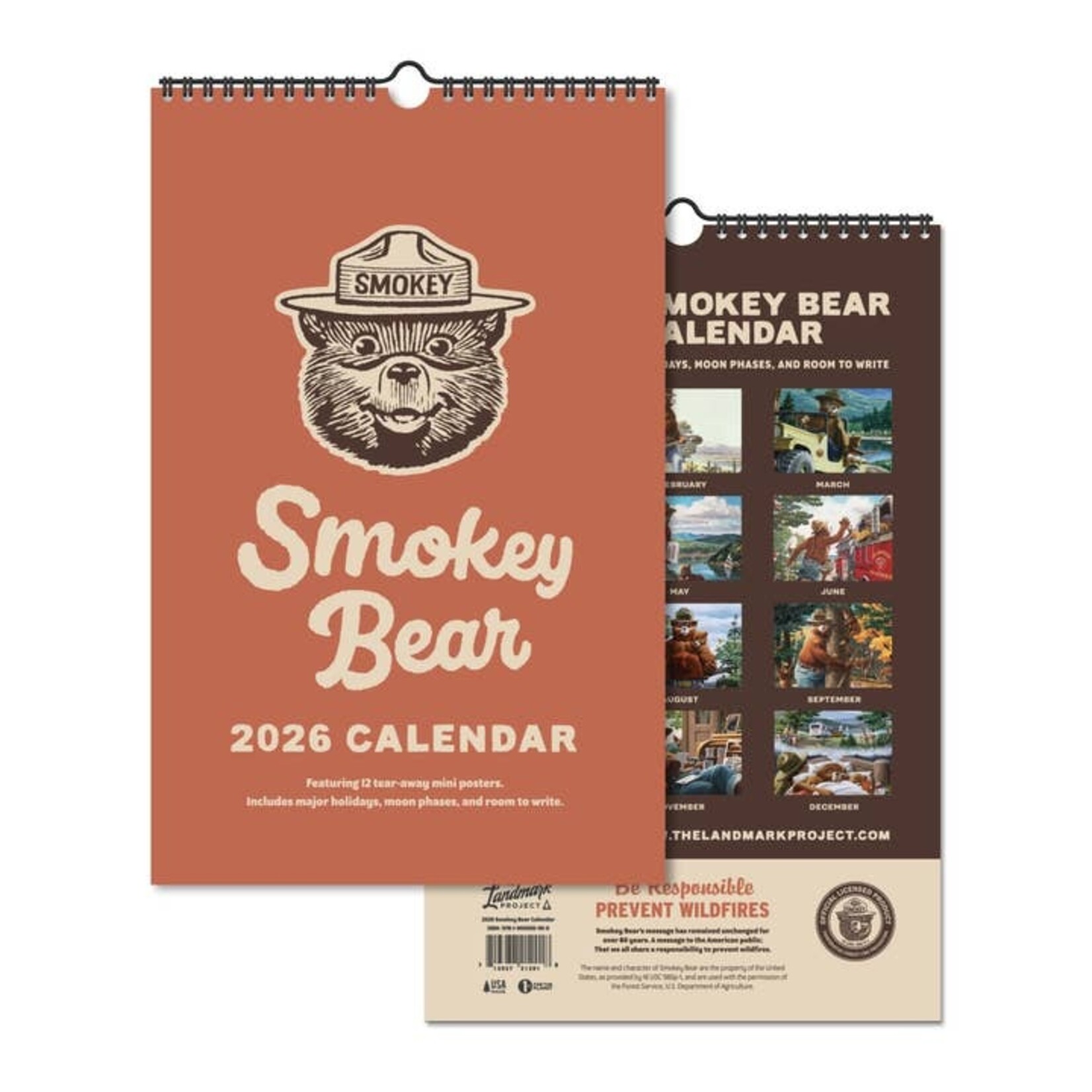 Calendars 2026 Smokey Bear Calendar