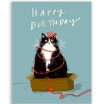 Greeting Cards - Birthday Box Kitty Birthday