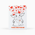 Greeting Cards - Love Yoda One For Me