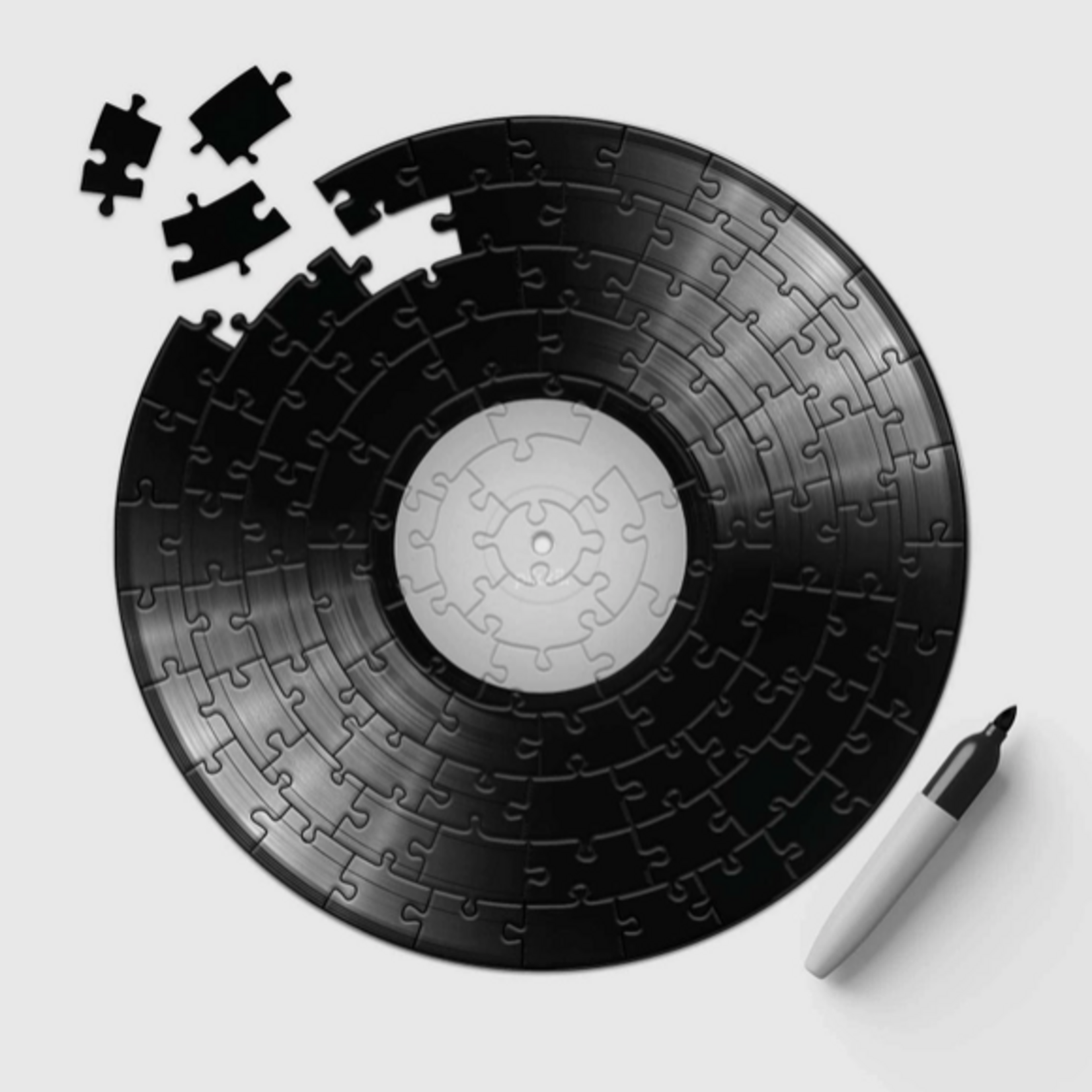Puzzles 12" Vinyl Record Jigsaw Puzzle