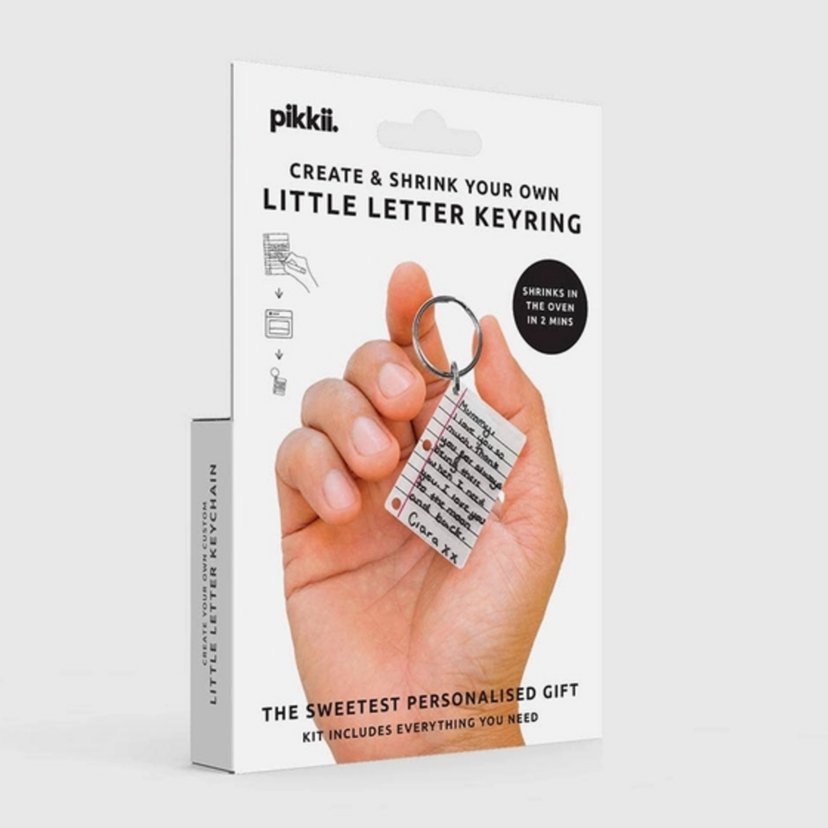 Keychains Little Letter Keyring Kit