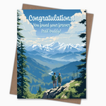 Greeting Cards - Wedding Forever Trail Buddy Wedding