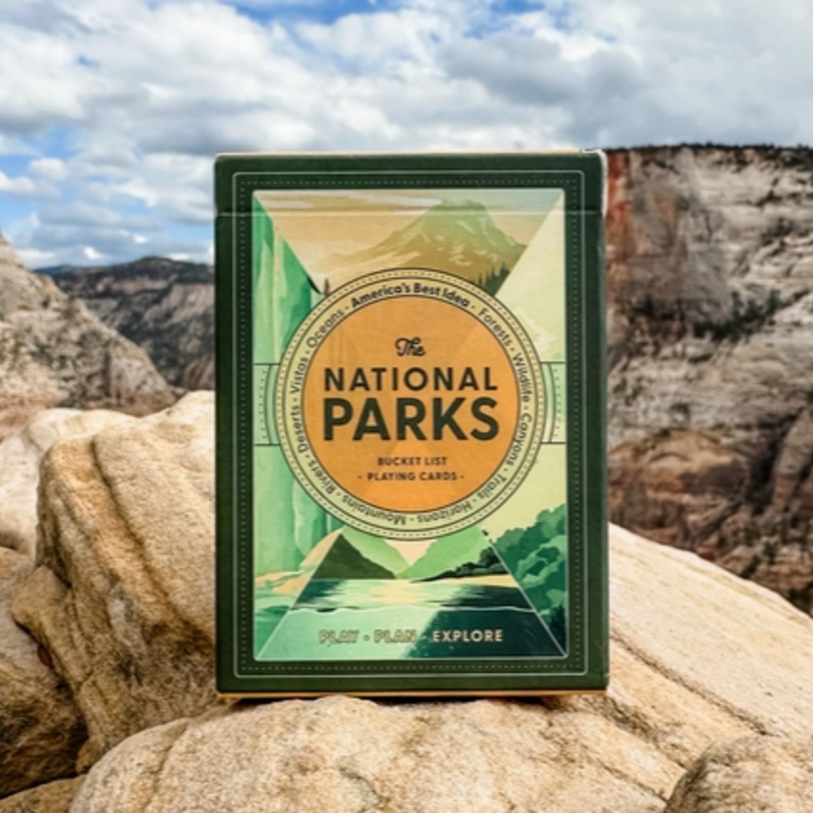 Playing Cards National Parks Bucket List Playing Cards