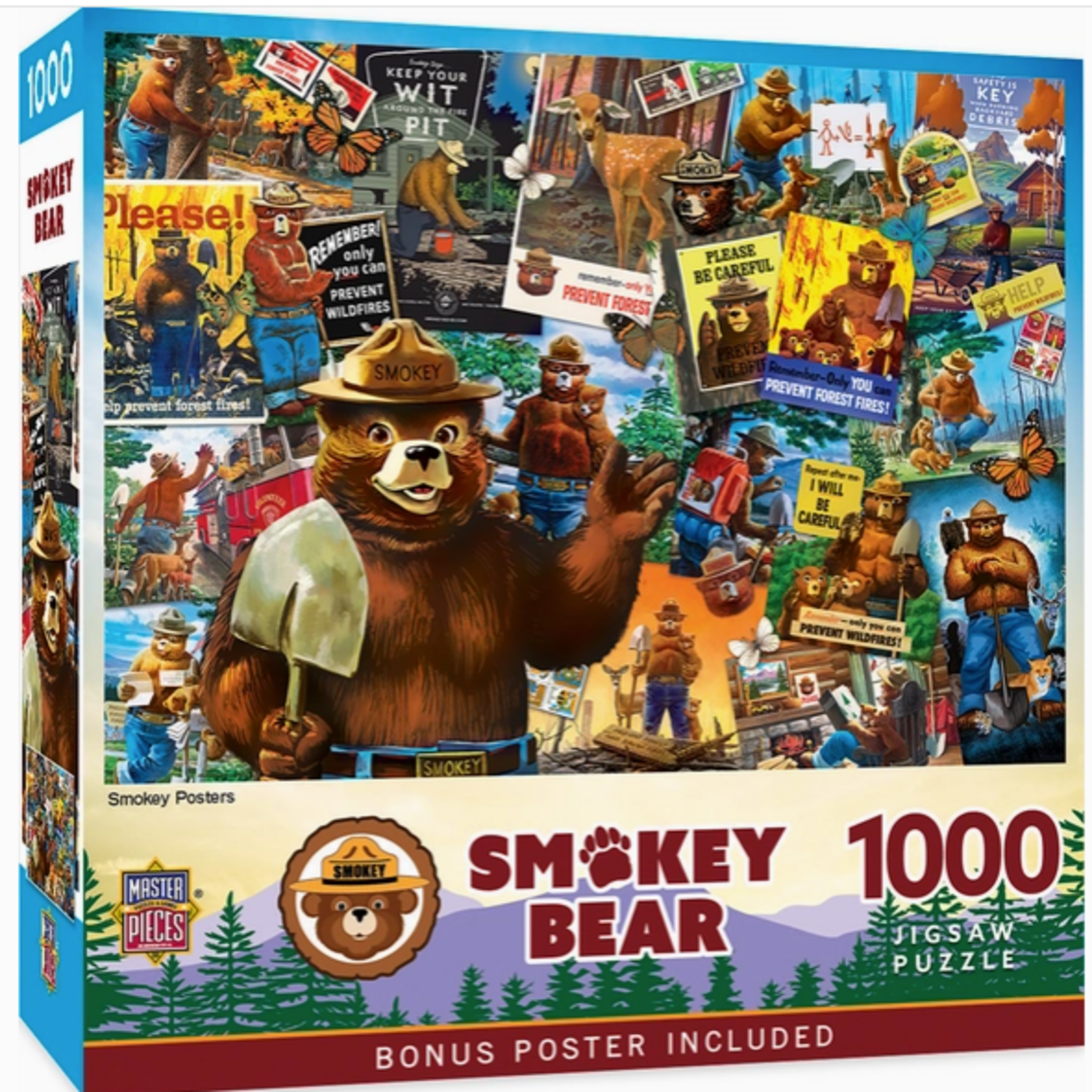 Puzzles Smokey Bear Posters 1000 Puzzle