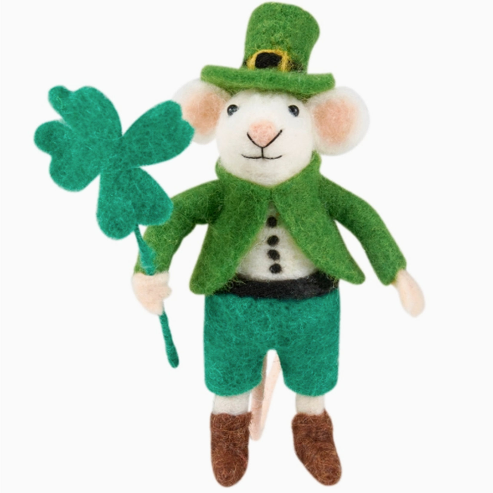 Ornaments - Felt St. Patrick's Mouse