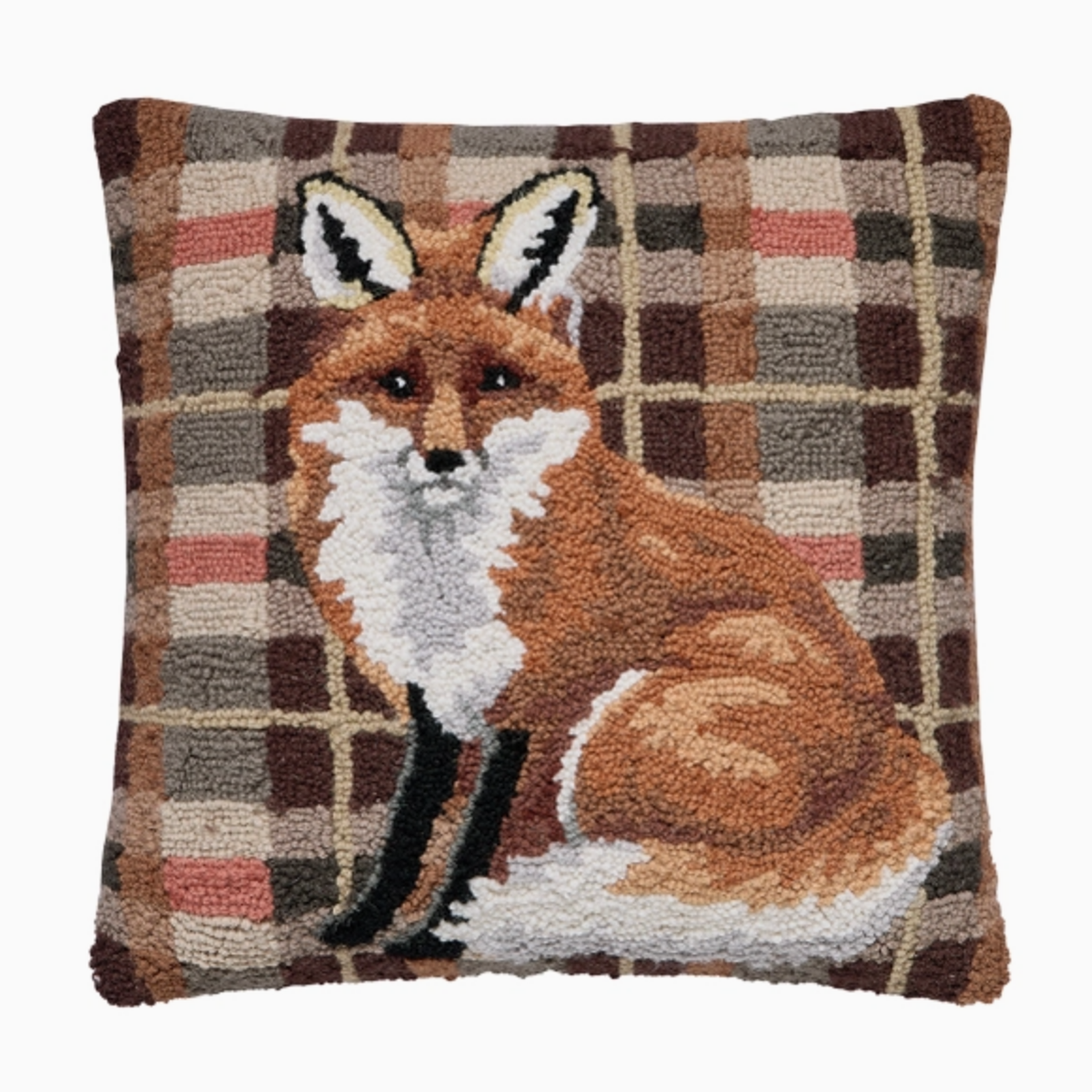 Pillows - Hooked Fox Tartan Pillow