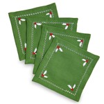 Cocktail Napkins Christmastime Cocktail Napkins Set of 4