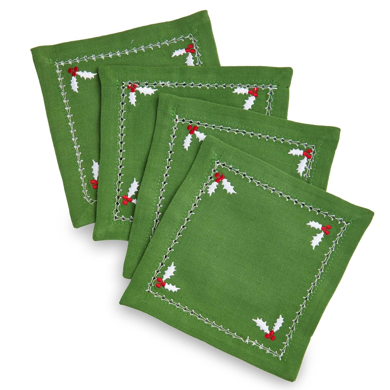 Cocktail Napkins Christmastime Cocktail Napkins Set of 4