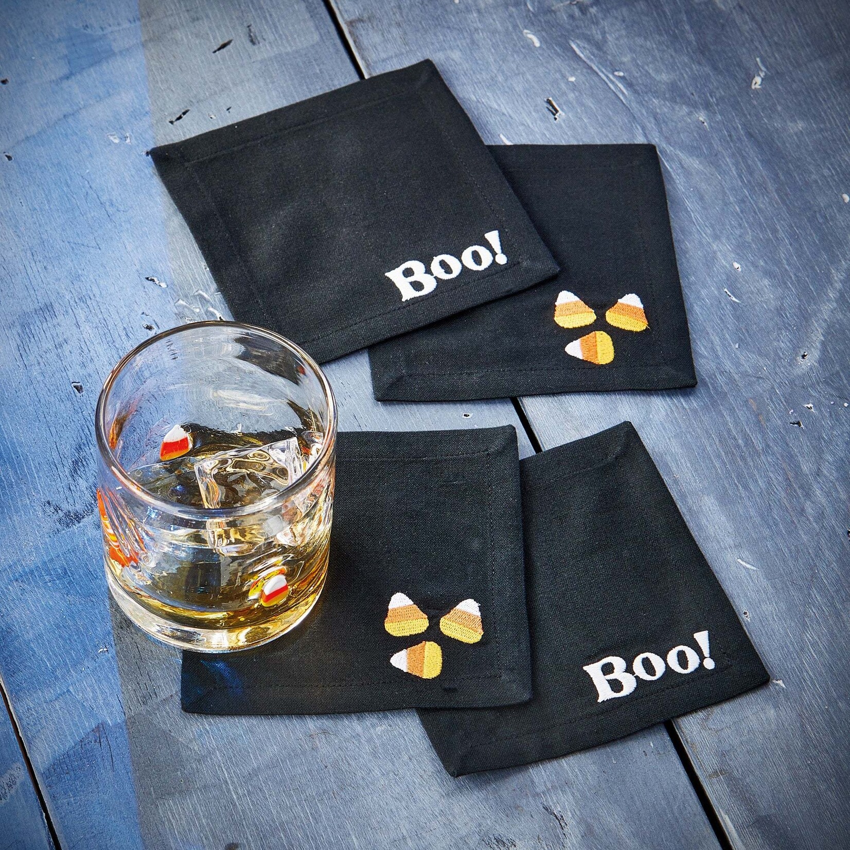 Cocktail Napkins BOO! Cocktail Napkins Set of 4
