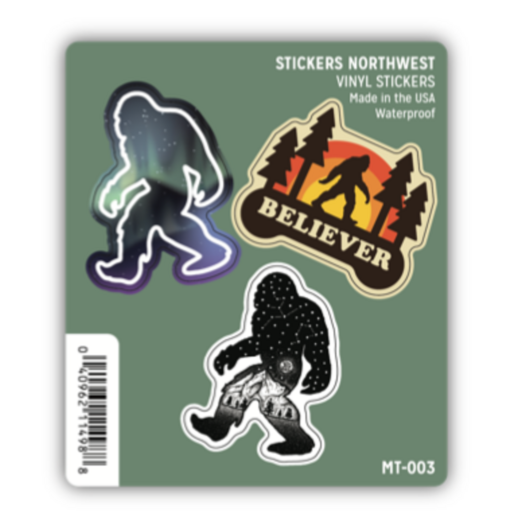 Stickers Sasquatch Stickers Mini Trio