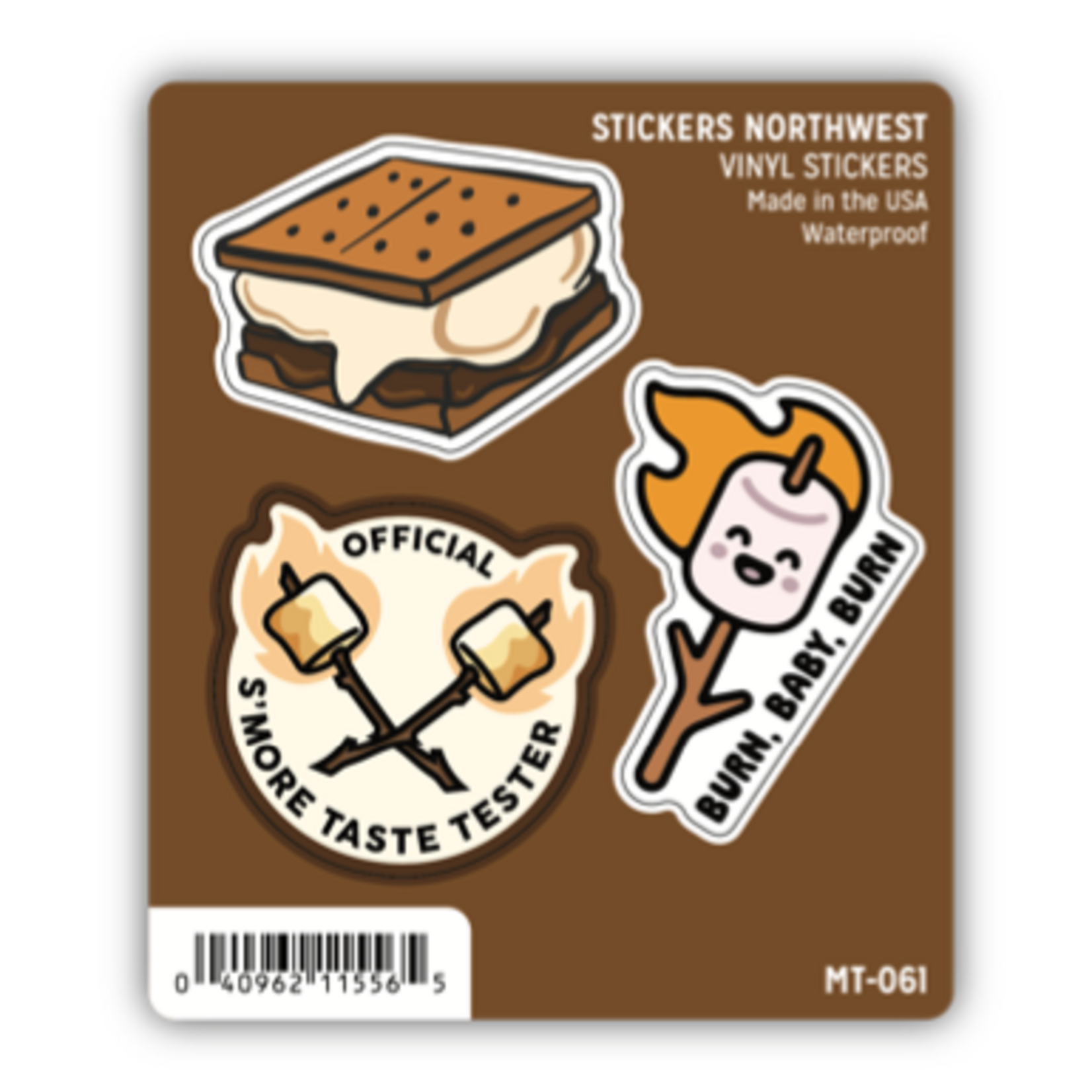 Stickers S'mores Stickers Mini Trio