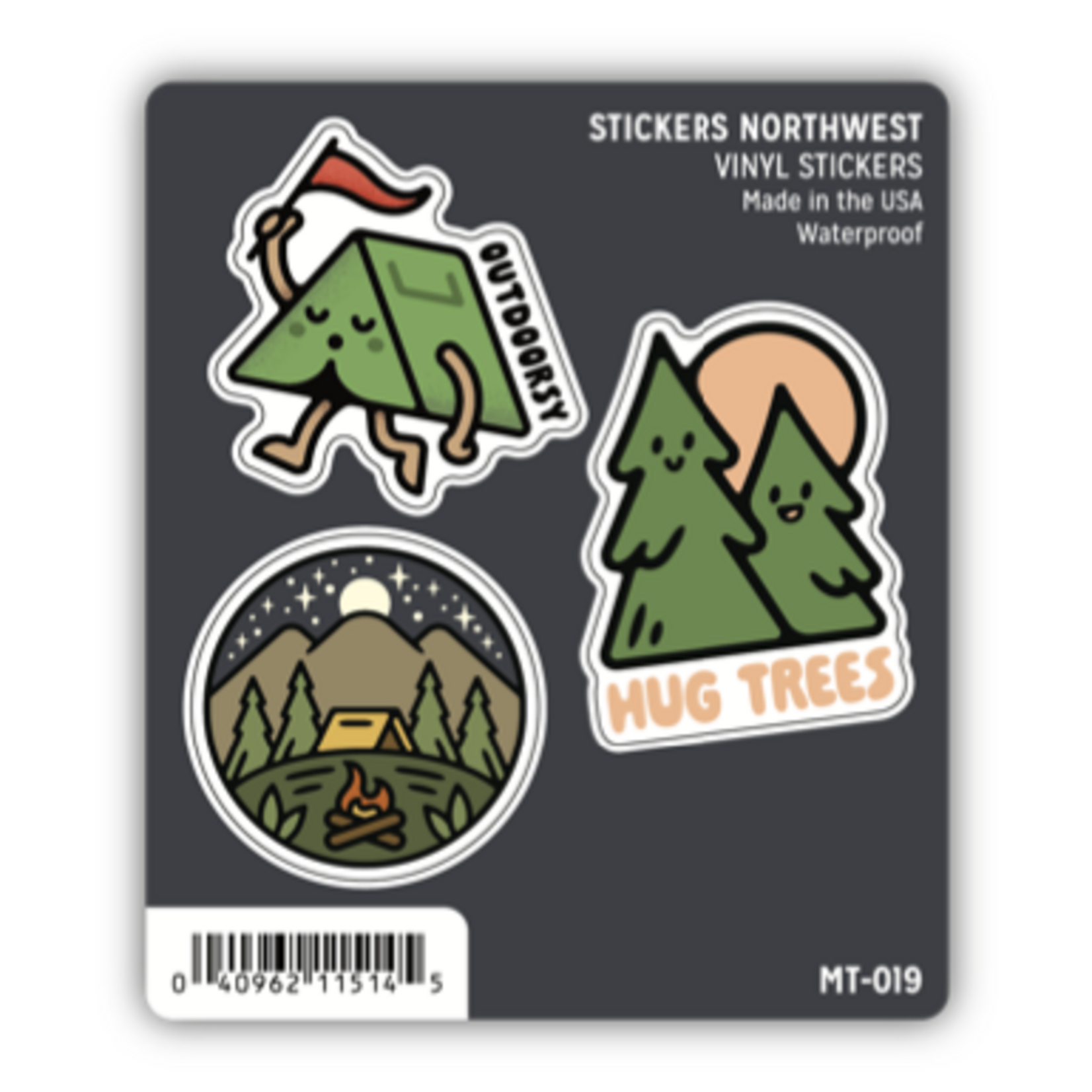 Stickers Outdoorsy Stickers Mini Trio