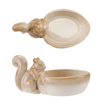 Trinket Dish Squirrel Stoneware Dish