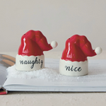 Salt & Pepper Shakers Naughty & Nice Salt & Pepper Set of 2