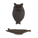 Trinket Dish Cast Iron Owl Dish