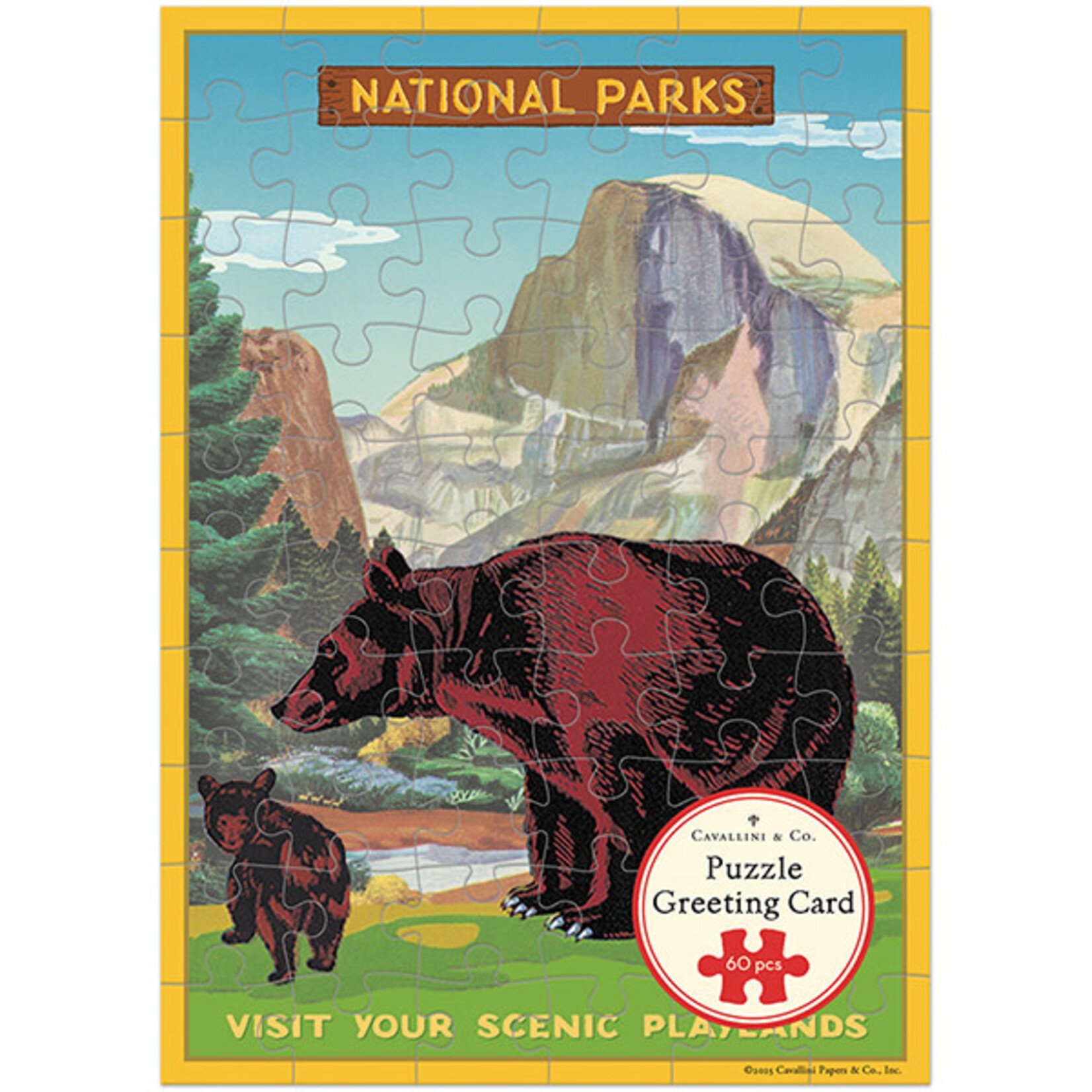 Greeting Cards - General National Parks Puzzle Greeting Card