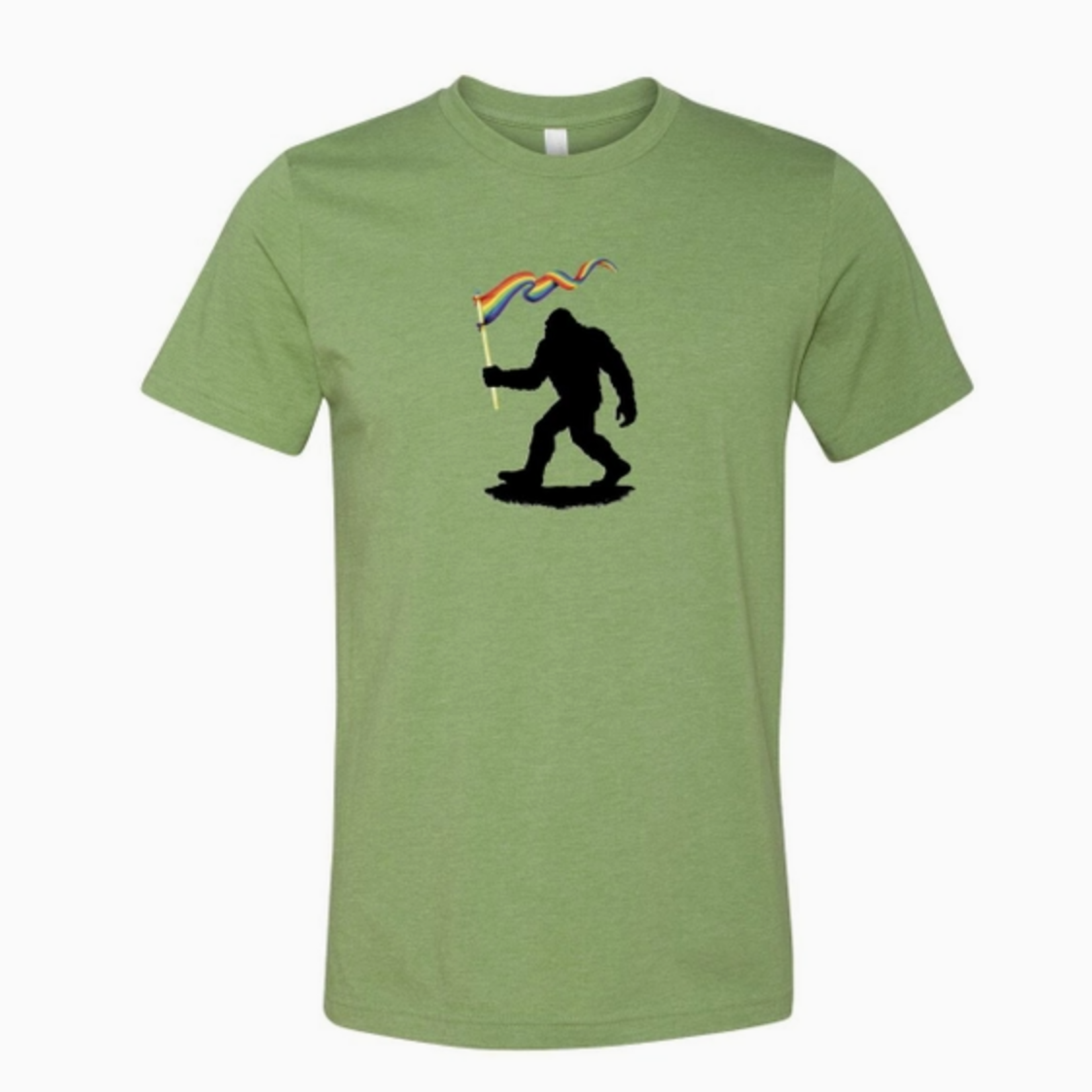 T-Shirts Sasquatch Pride Flag Unisex Tee