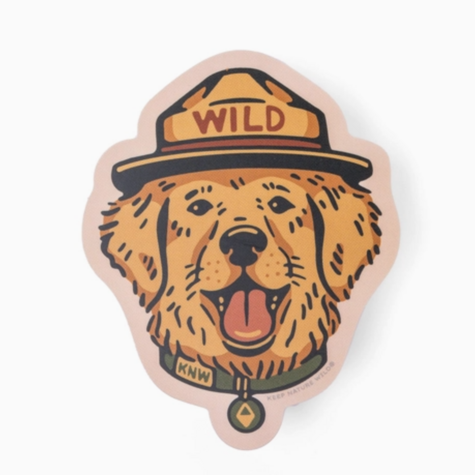 Stickers Wild Dog Sticker