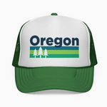 Hats Oregon Retro Trees Kids Hat