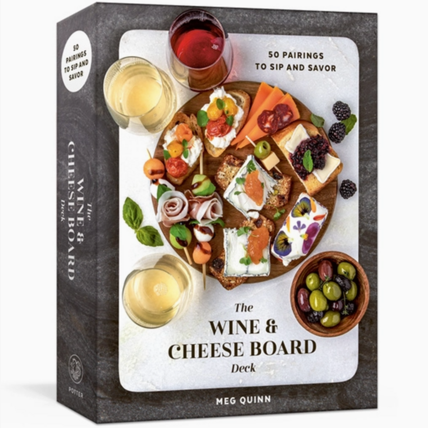 Books - Food & Drink Wine & Cheese Board Deck