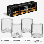Glassware National Park Tumblers Set of 4
