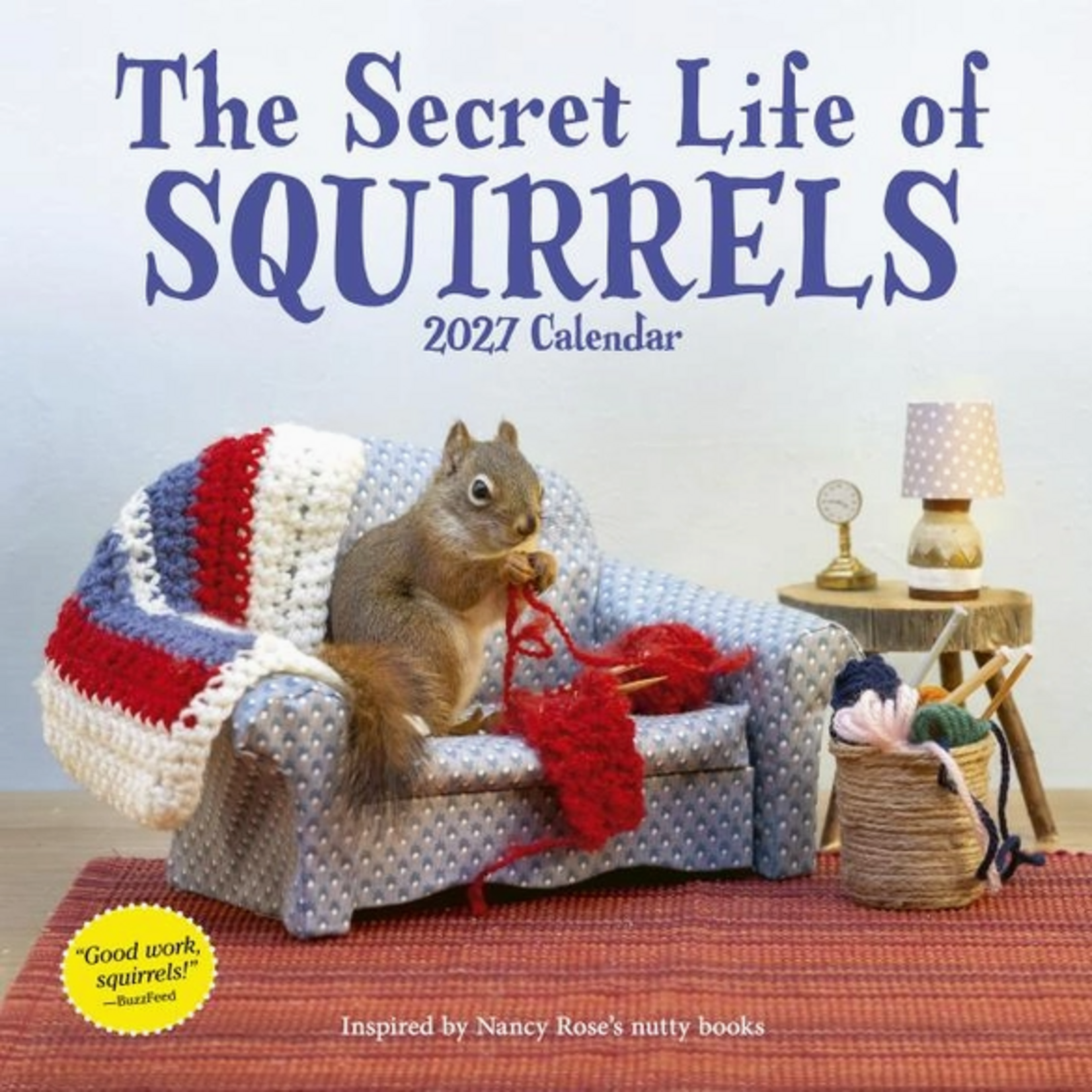 Calendars 2027 Secret Life Of Squirrels Wall Calendar