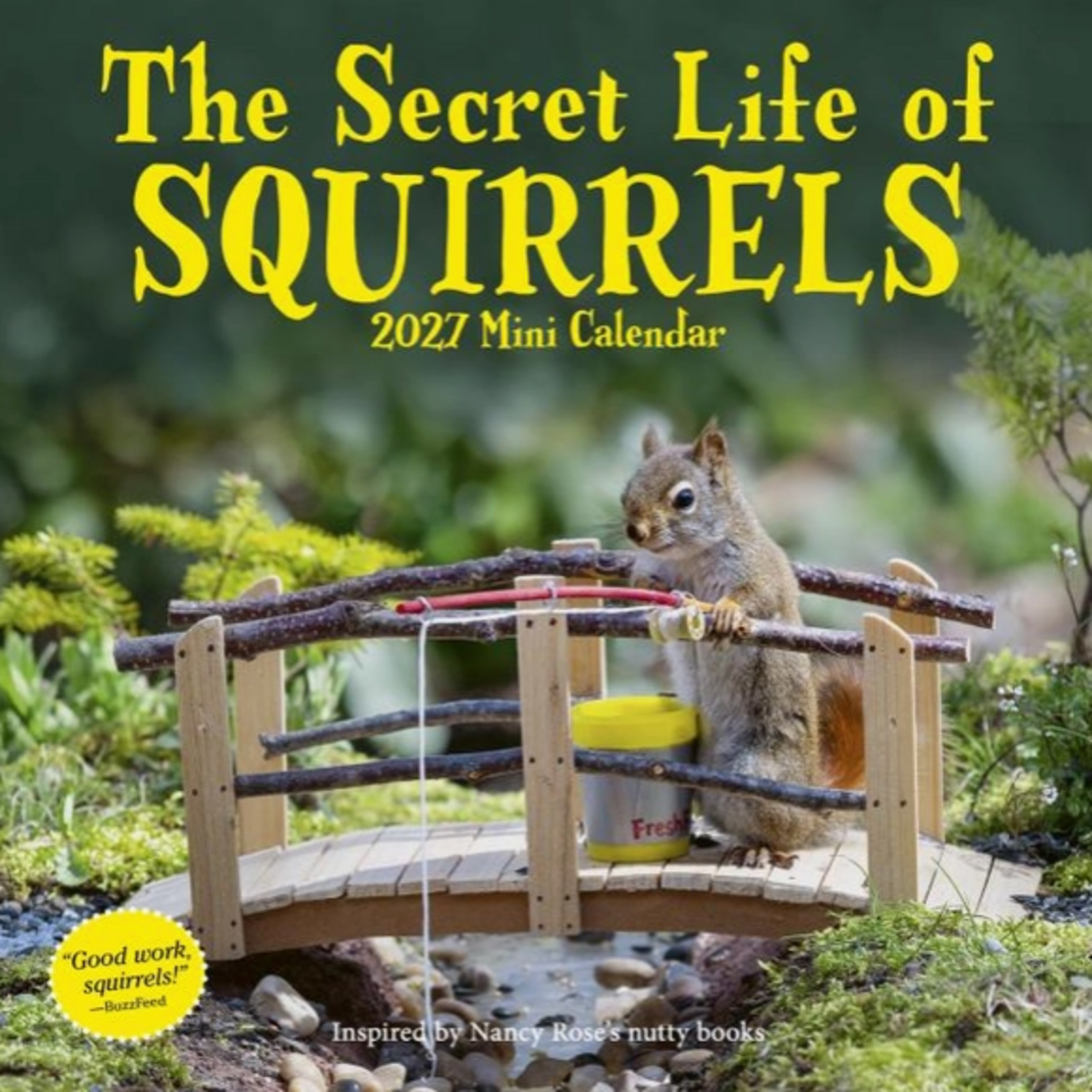 Calendars 2027 Secret Life Of Squirrels Mini Calendar