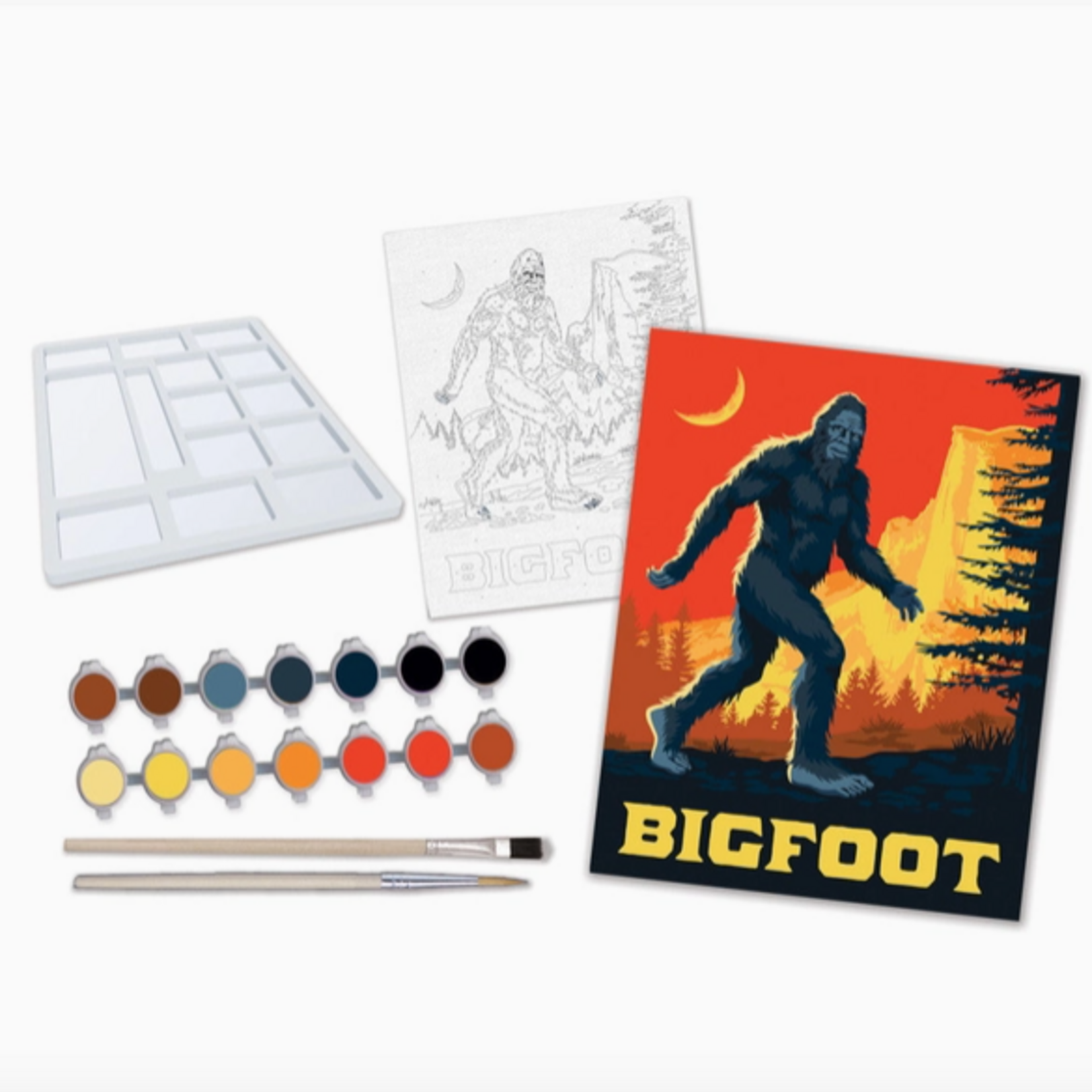 DIY Kits Big Foot Paint-By-Number Kit