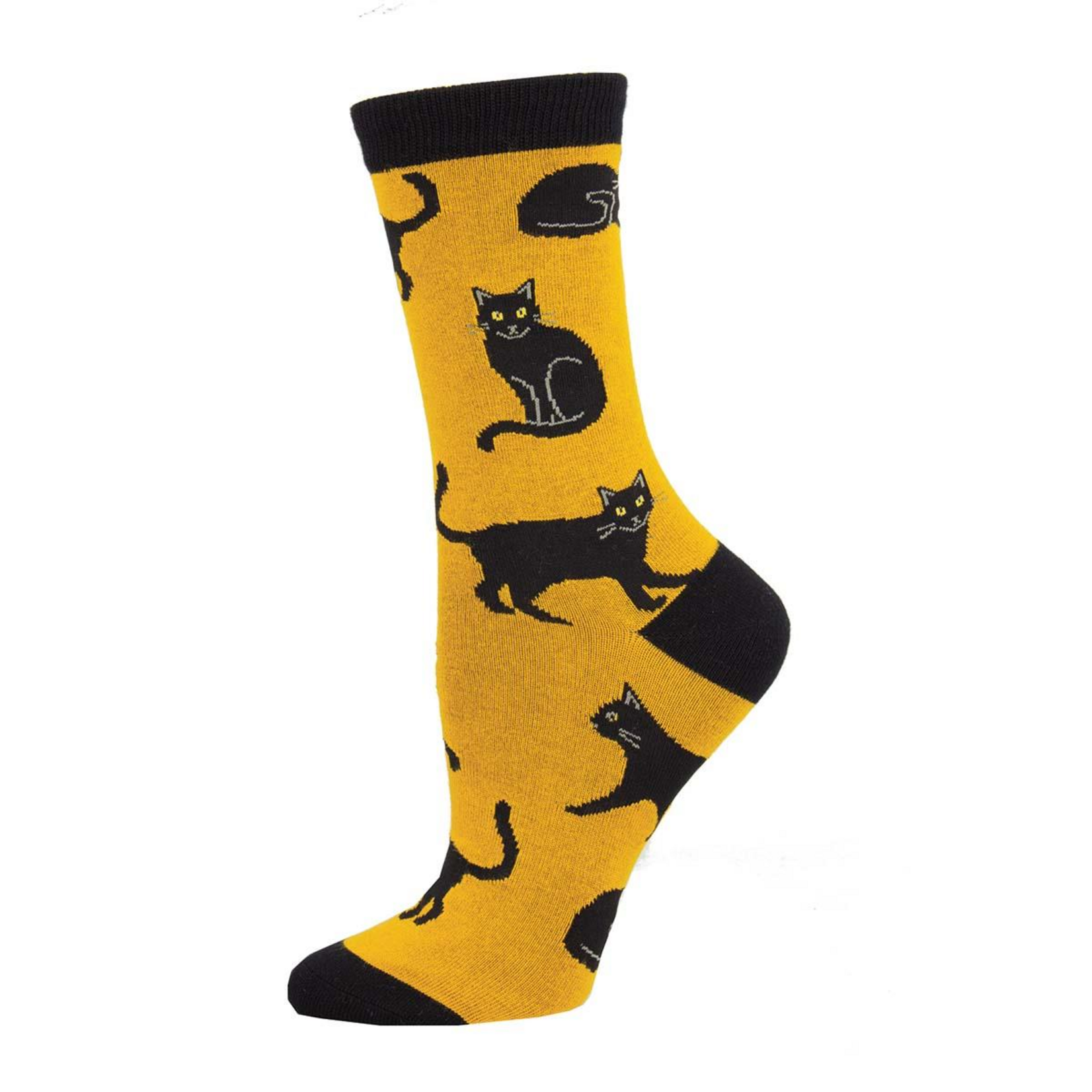 Socks Women Black Cat Socks