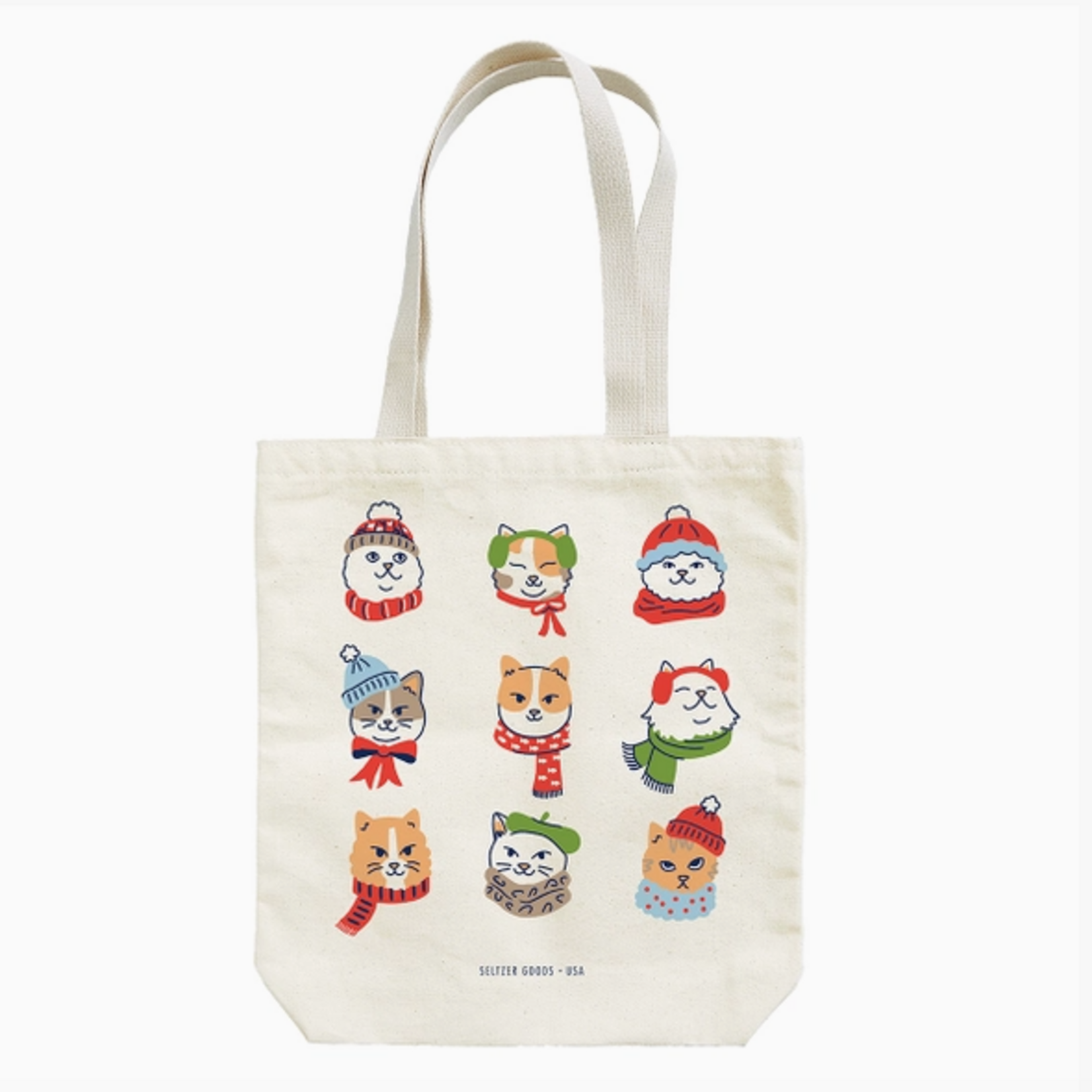 Totes Winter Hat Cats Tote