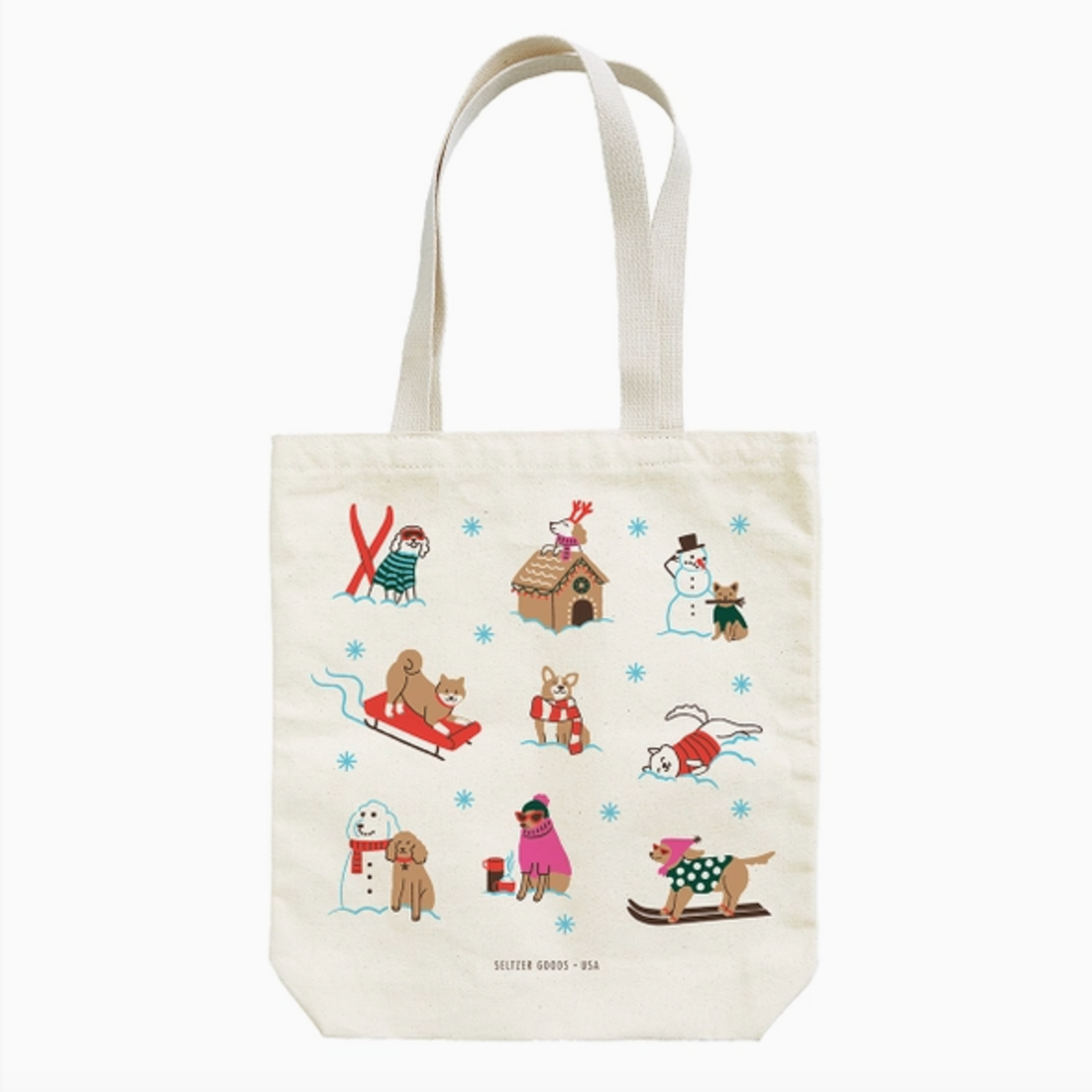 Totes Snow Dogs Tote