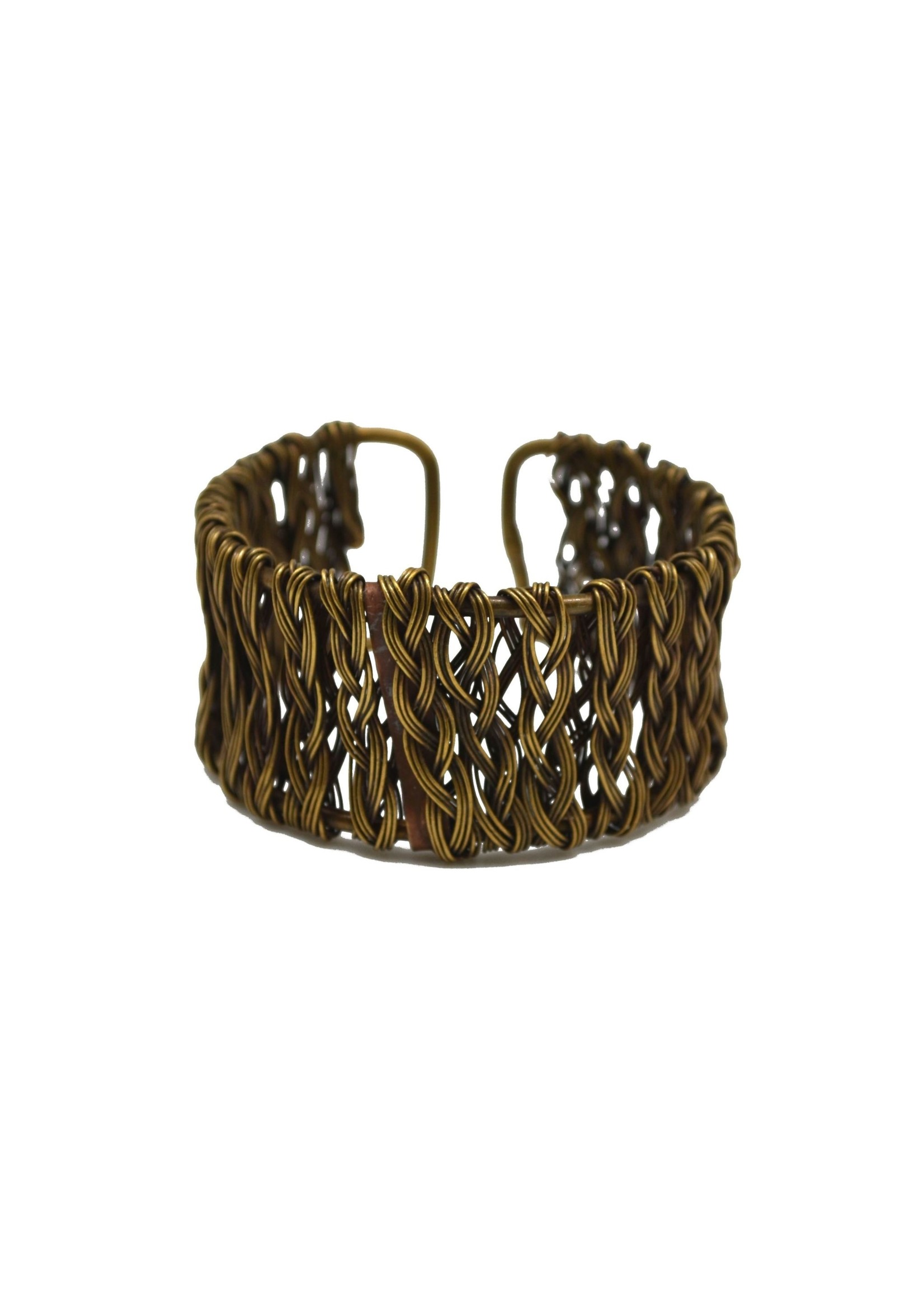 Anju Basket Weave Cuff