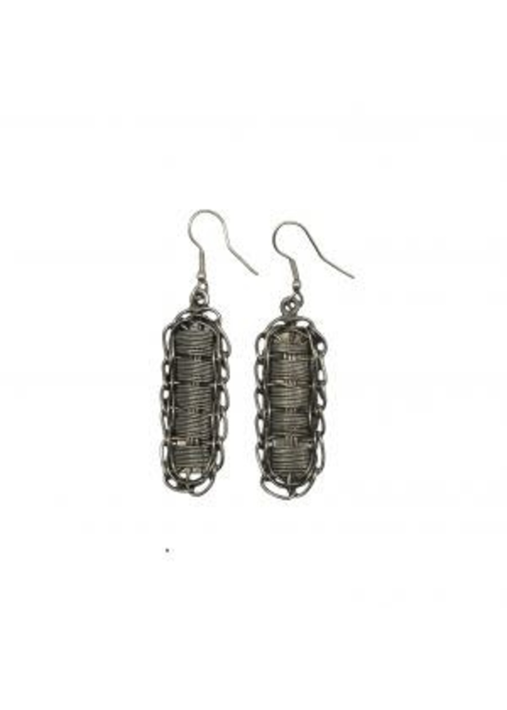 Anju Basket Weave Earrings