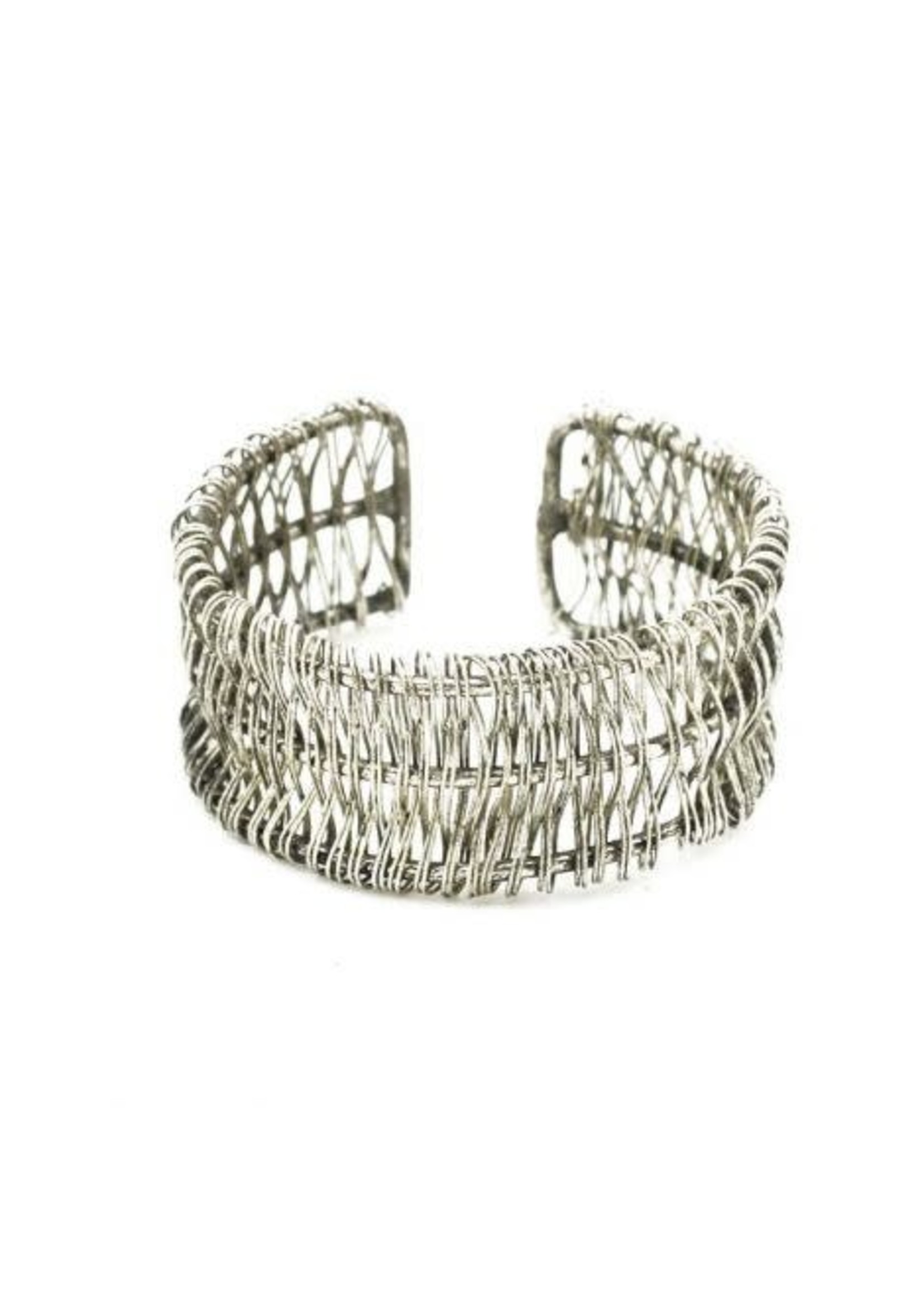 Anju Basket Weave Cuff