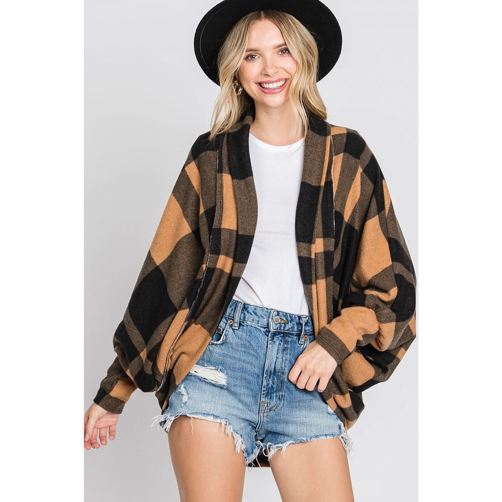 aztec shawl cardigan