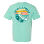 Southern Fried Cotton Saltwater Sunsets Tee