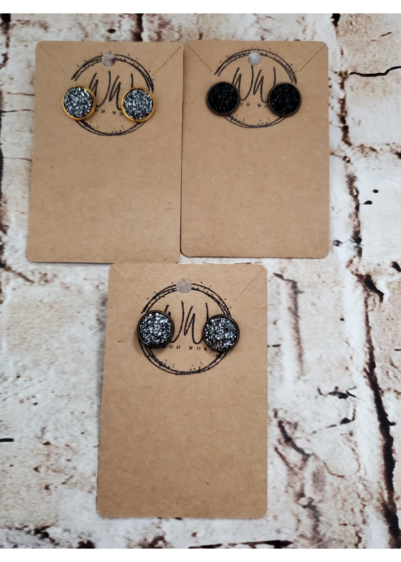 Wood WoRx Wood WoRx Stud Earrings