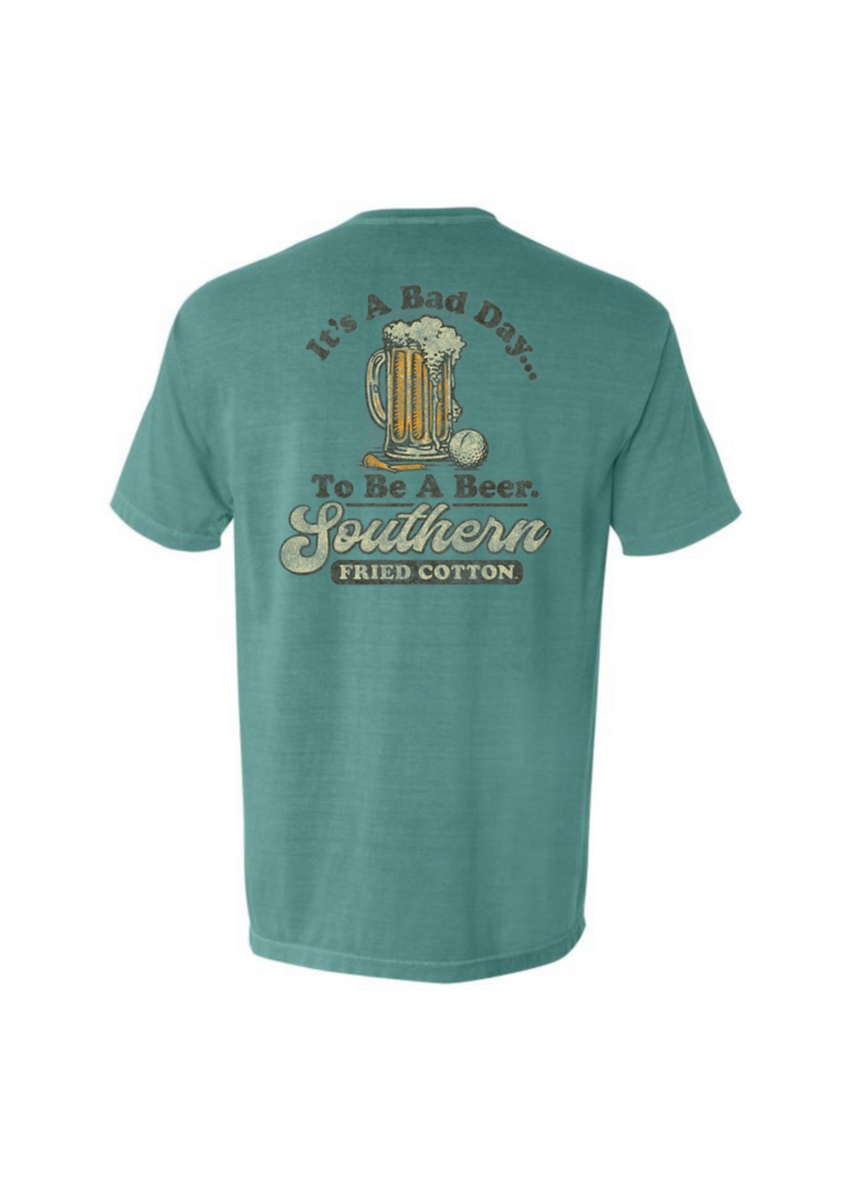 Southern Fried Cotton It's a bad day to be a beer tshirt