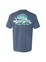 Southern Fried Cotton Bass on the Line Tee