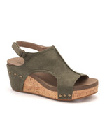 Corkys Olive Suede Carley