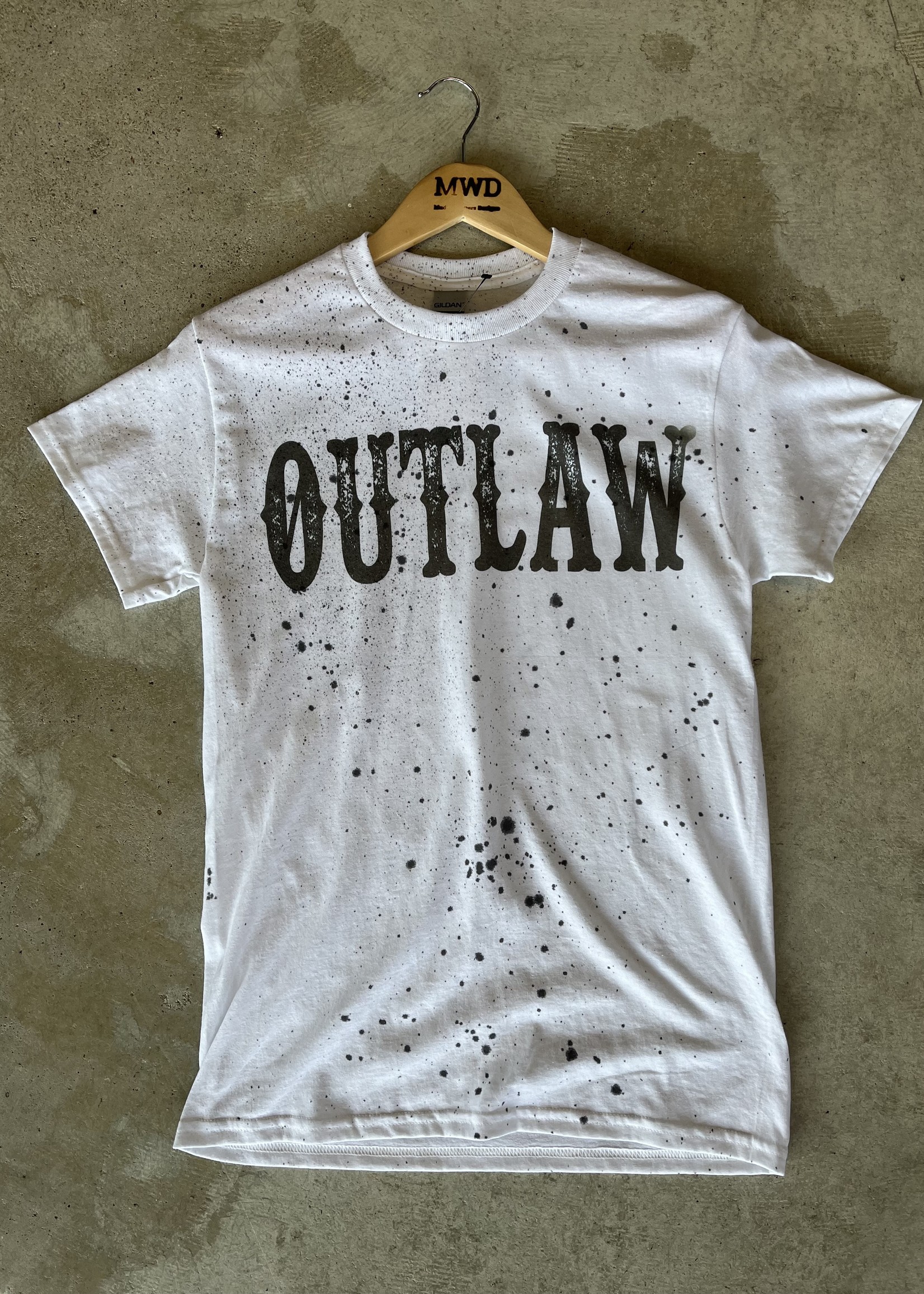 Ranchy Roan Boutique Ranchy Roan- Distressed Outlaw Tee