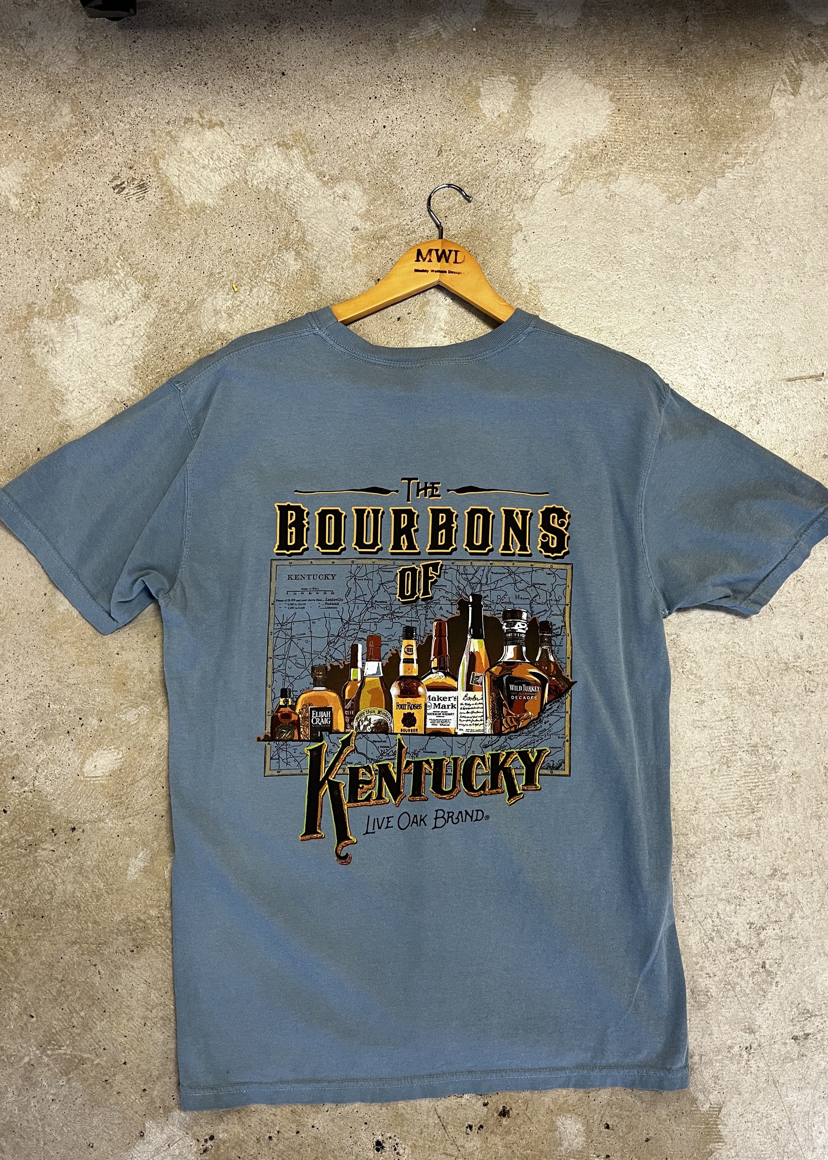 Live Oak Live Oak - Bourbons of Kentucky T-Shirt