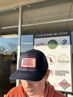Tried & True American Flag Patch Trucker Hat