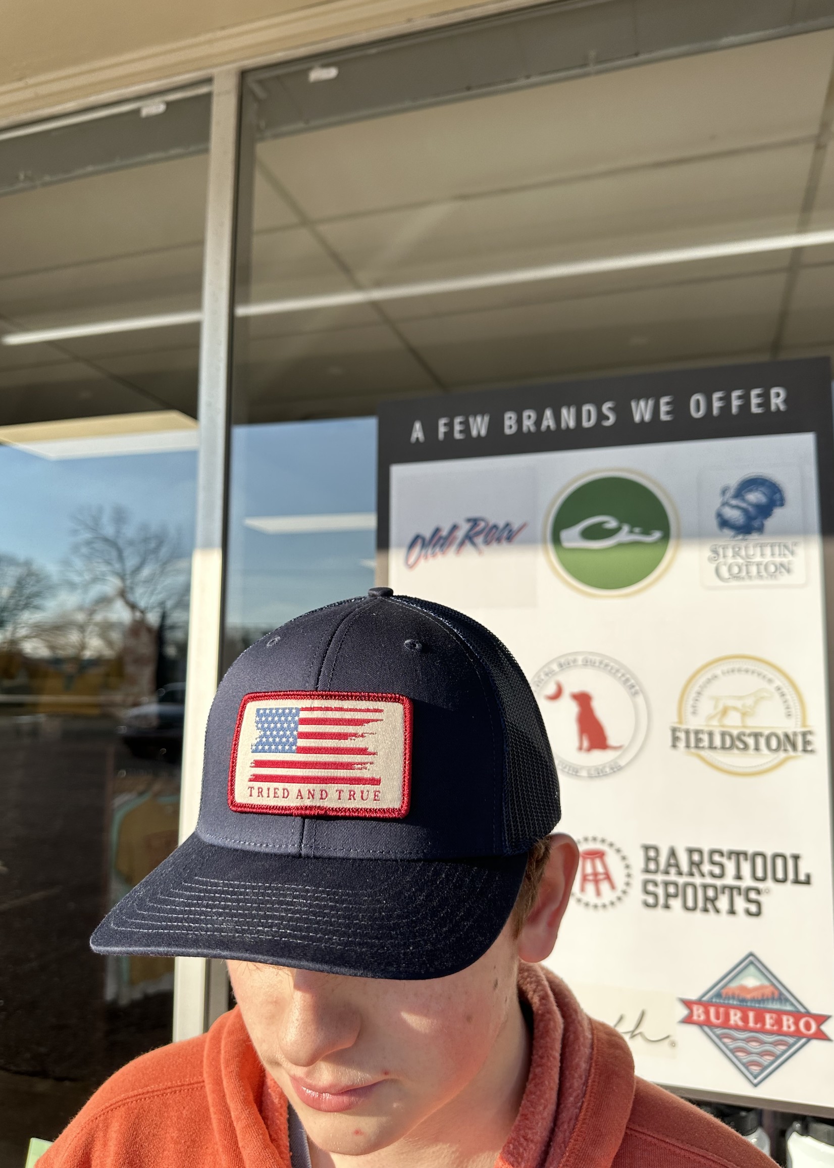 Tried & True Tried & True - American Flag Patch Trucker Hat