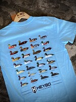 Heybo Heybo - Duck Chart Pocket T-shirt