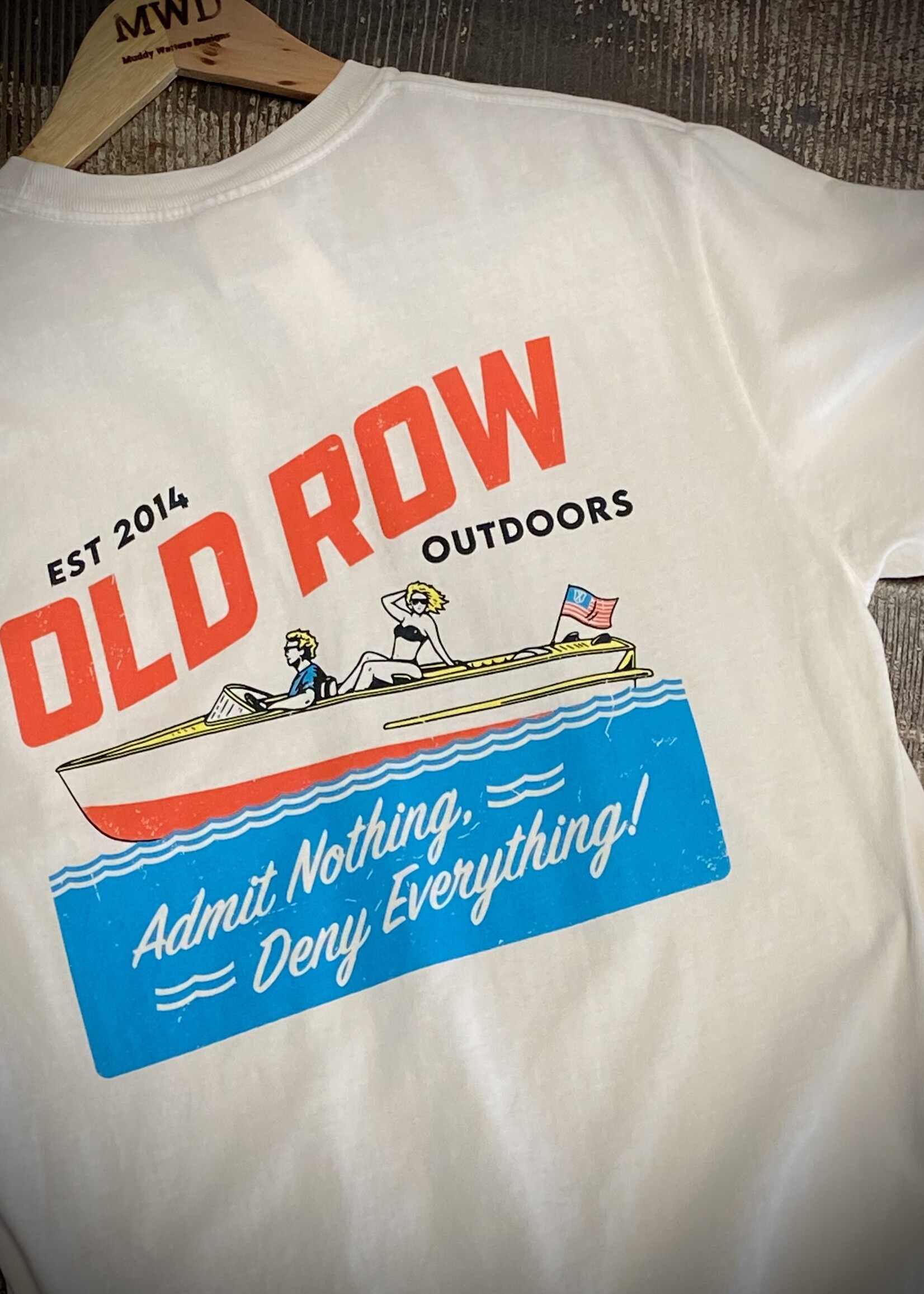 Old Row Old Row - Vintage Boat T-shirt