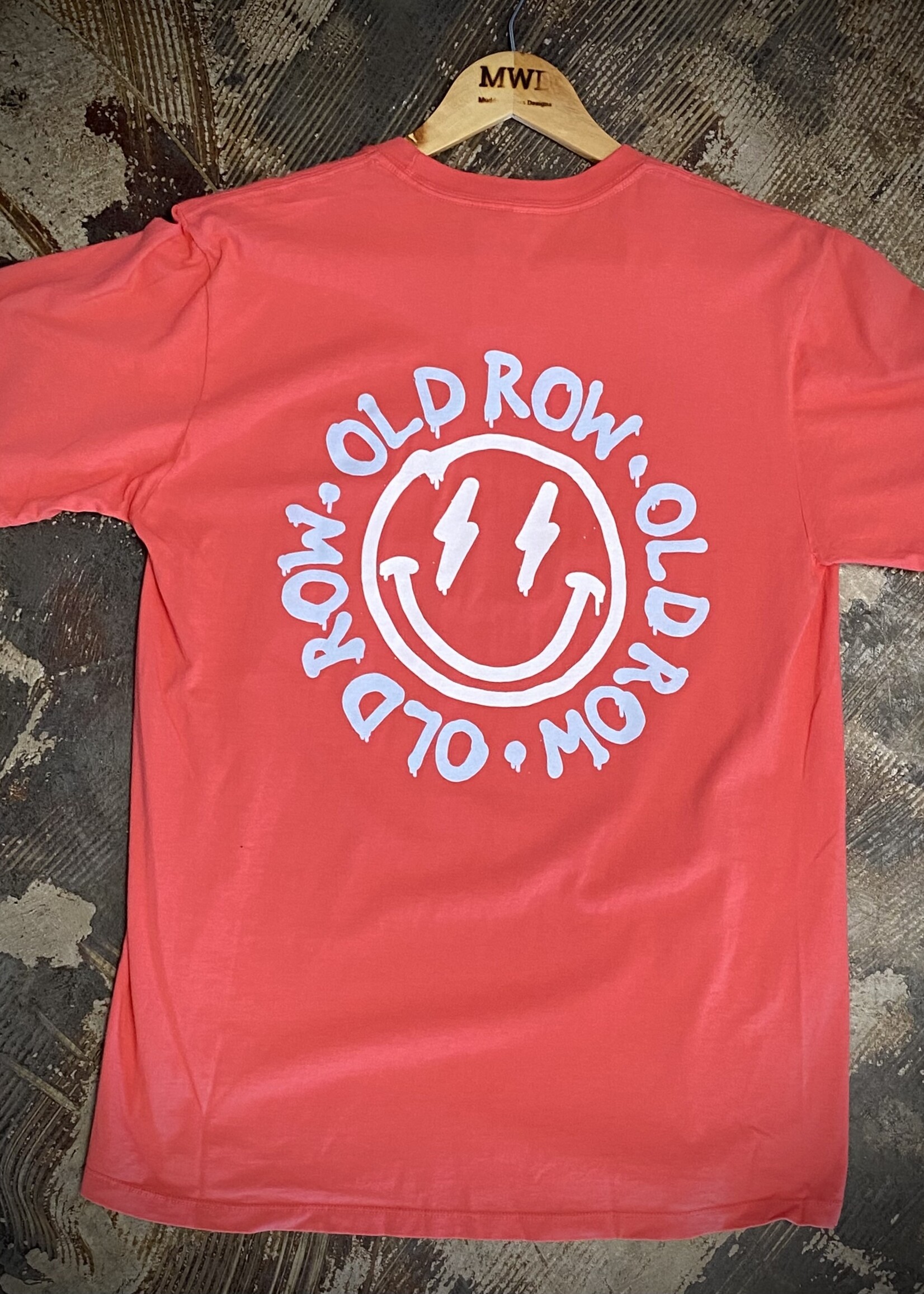 Old Row Old Row - Smiley Face T-shirt