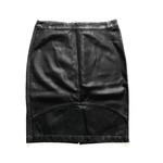 Minimum 'Tilla' Vegan Leather Skirt - Size 38/M